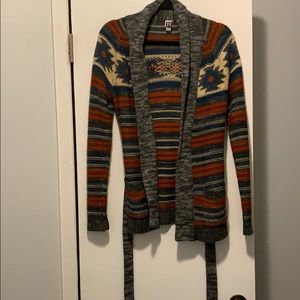 Roxy tie sweater